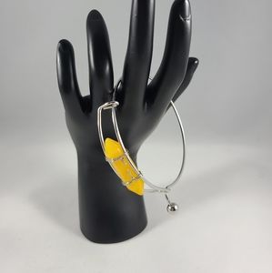 Stone Bracelet yellow or brown